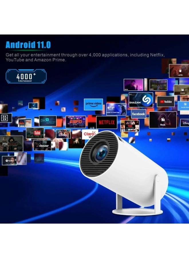 HY300 Pro Projector 4K 280 ANSI Lumens