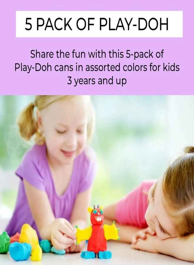 Play with Dough - Air Dry Clay 5 Pcs
