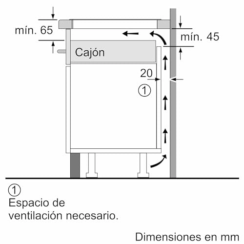 3EB965MH Induction hob