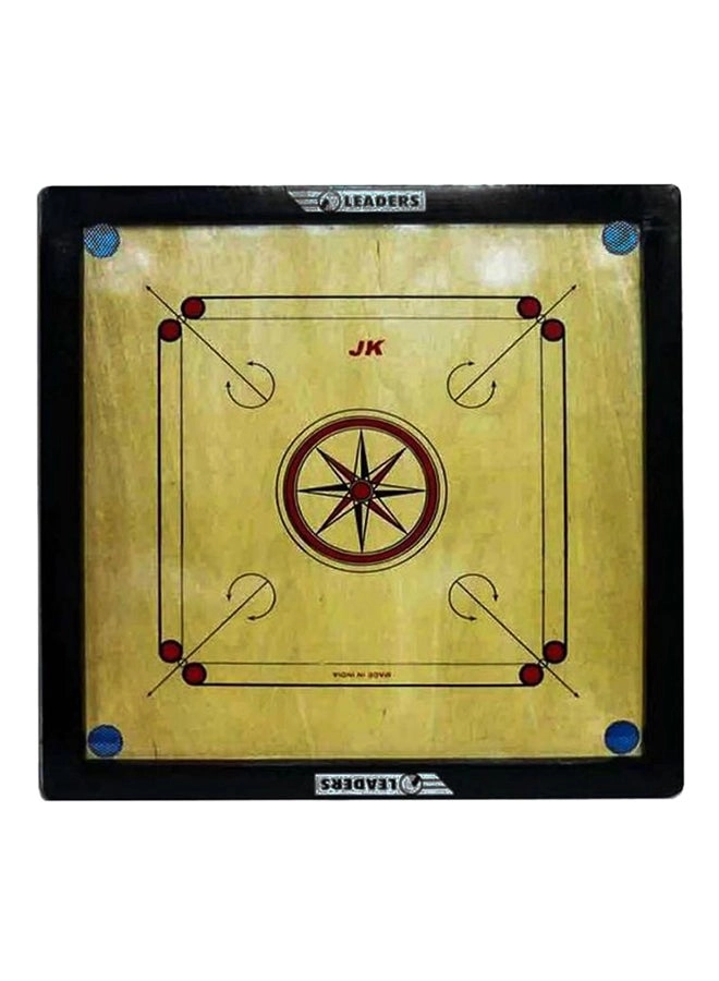 Carrom Board - Wooden + Coins - Plastic