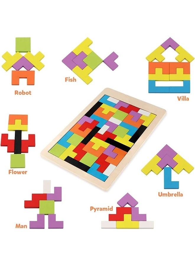Wooden Stacking Puzzle - 3D Giant