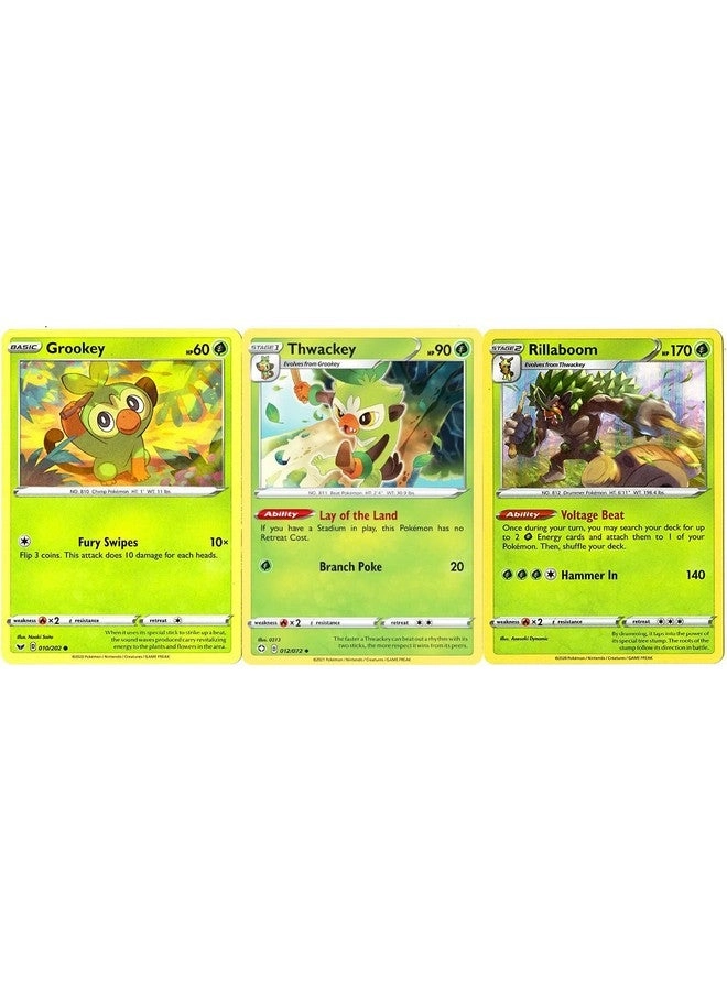 Pokémon Rillaboom 013/072 - Shining Fates Foil Bundle