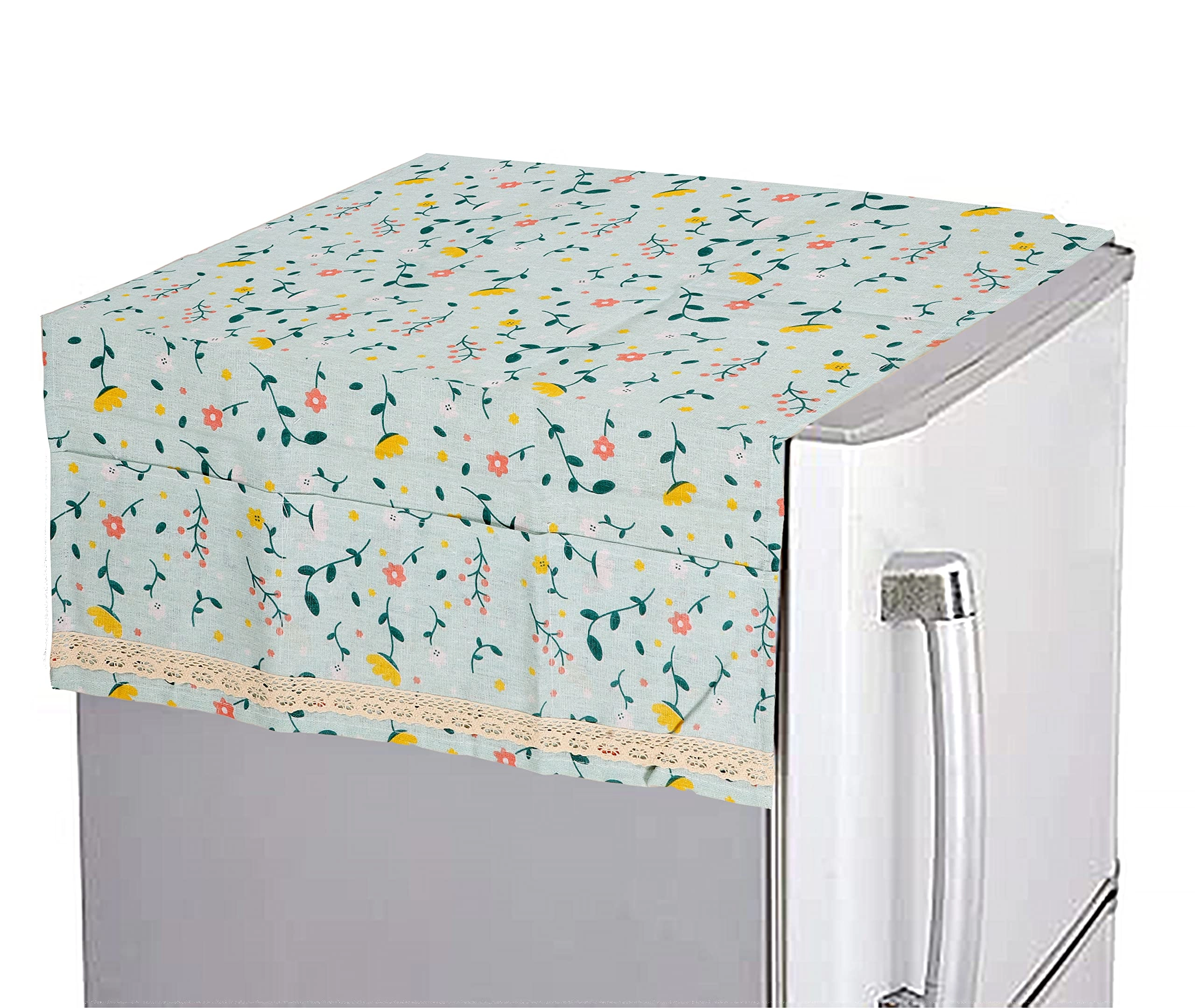 Refrigerator Cover - Cotton Green