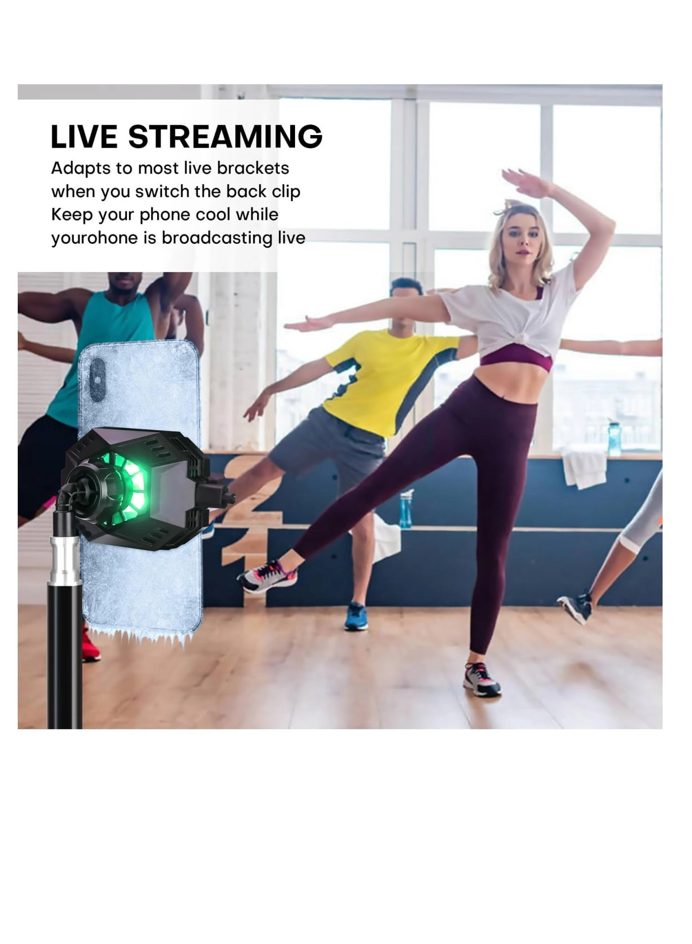 Phone Cooler - Semiconductor Cooling Fan