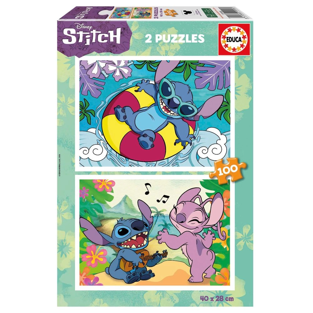 Educa 2-in-1 Disney Stitch Puzzle (5413458-19998) - 200 pcs