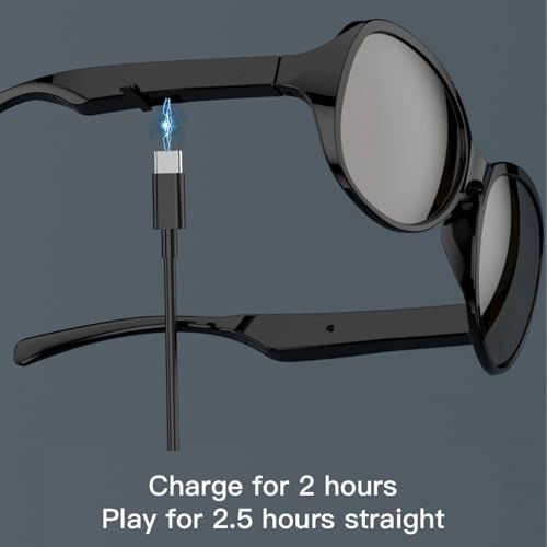 Bluetooth Sunglasses - Headphones Built in Mic UV 400