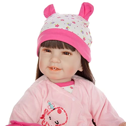 Reborn Baby Doll - 55cm 22" Vinyl Cotton Body