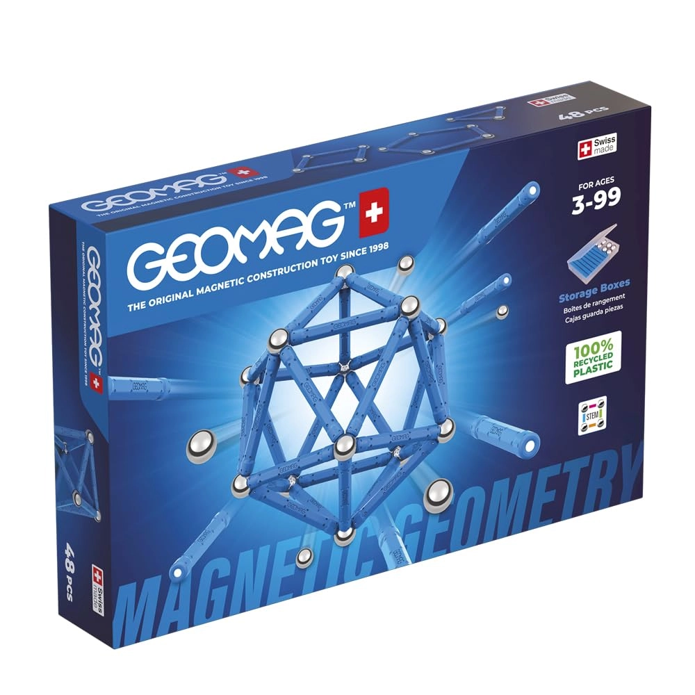 Bonkers Toy Co., LLC Magnetic Geometric - 48 pcs