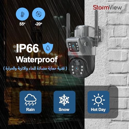 Solar WiFi Security Camera 2K