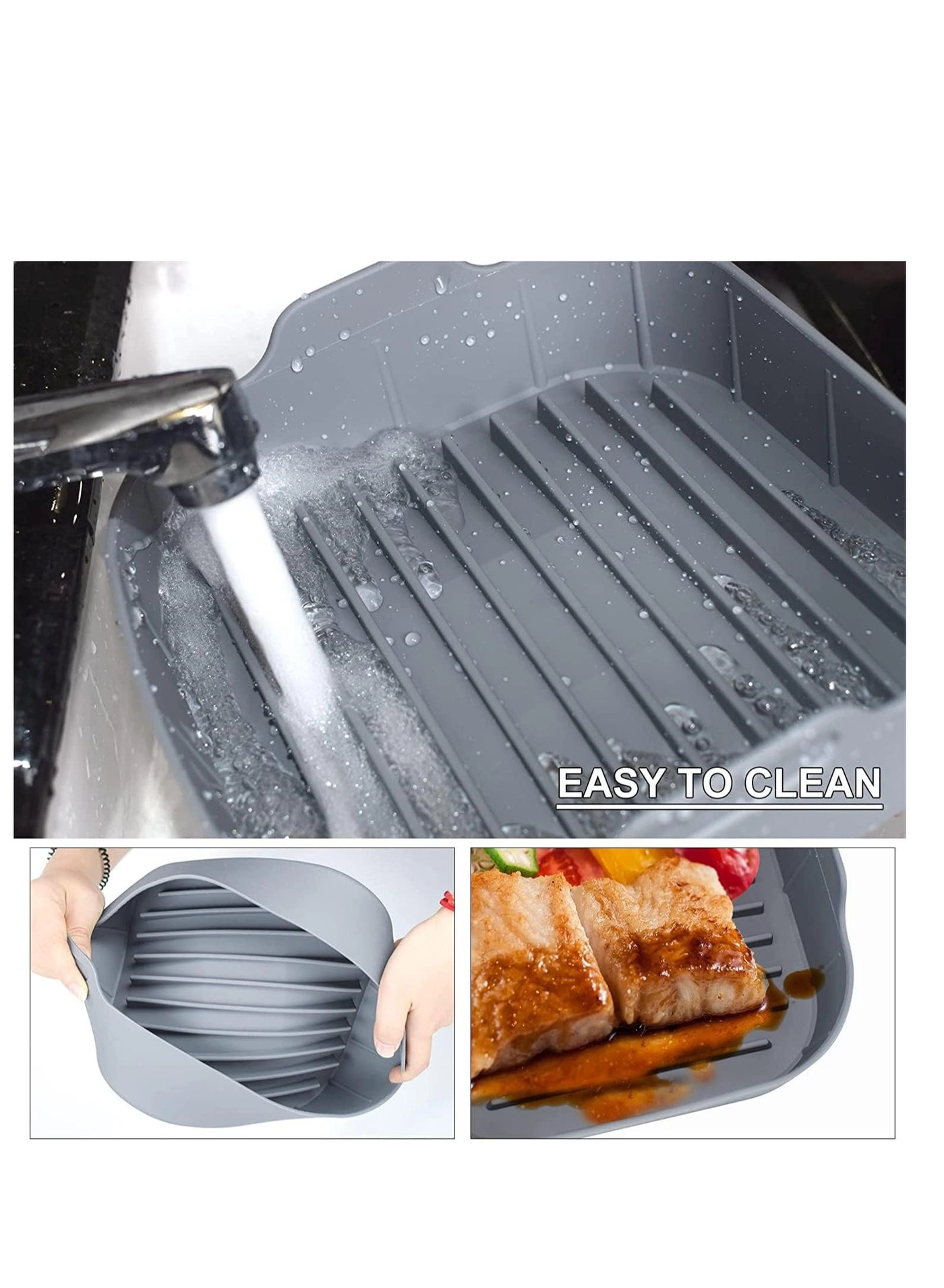 Air Fryer Silicone Liner - food-grade silicone