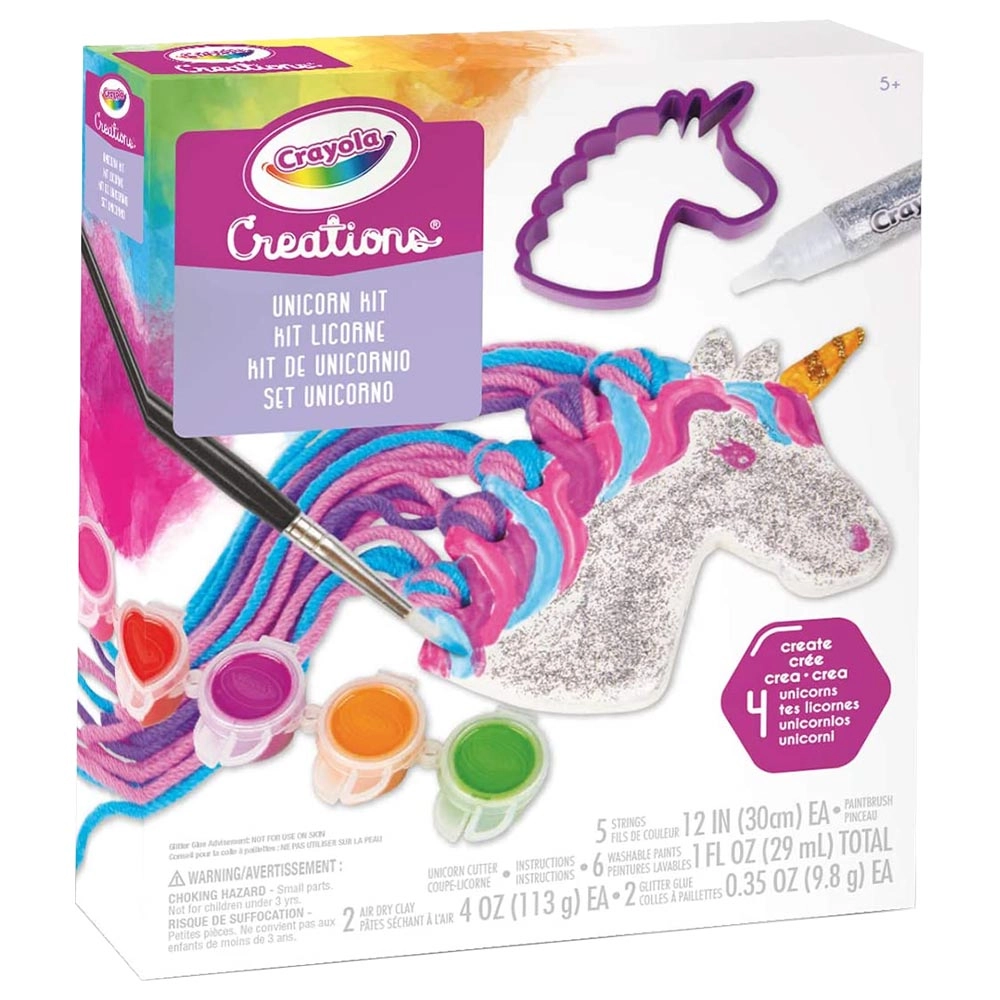 Crayola Unicorn Sketch Set - 120 Pieces Stickers Included