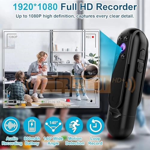 Mini Bodyworn Camera - 1920*1080P 32G