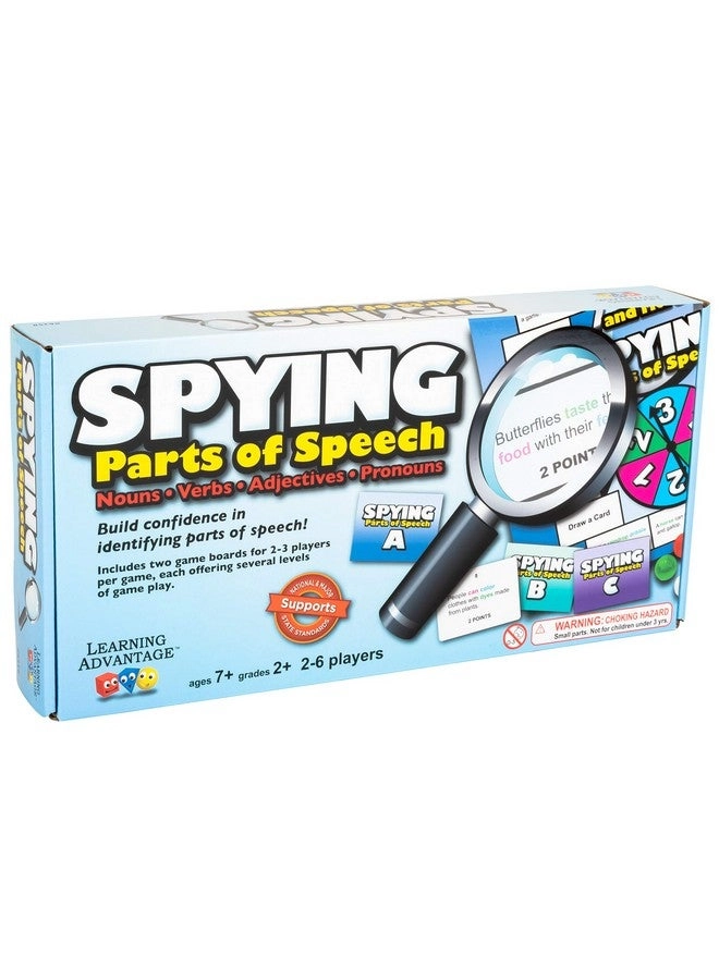 Learning Advantage Spying Parts Of Speech - Word Games Sentence Building
