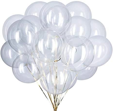 Party Time Trading LLC Clear Balloons - 100Pcs