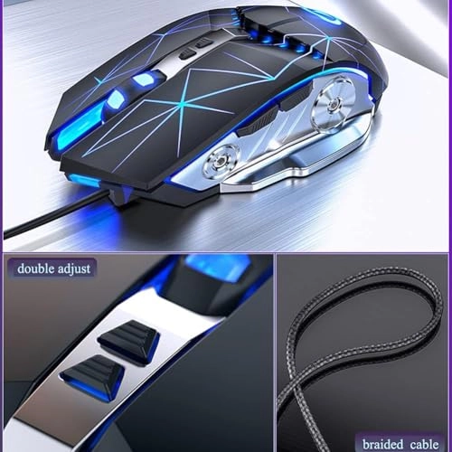RGB Mechanical Game Mouse - USB
