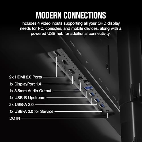 Xeneon 315QHD165 - COR-MNTR-31QHD-165HZ 31.5-Inch 2560 x 1440