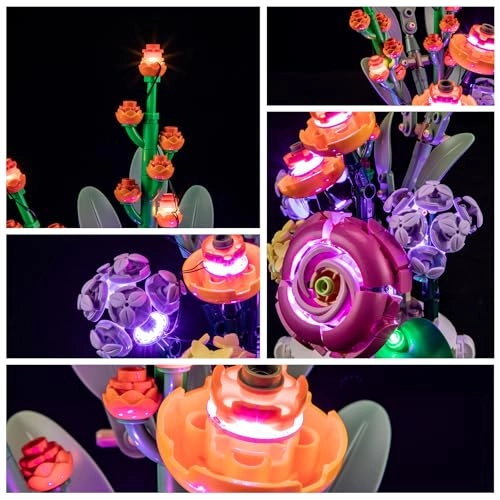 LED Light for LEGO Botanical Collection Mixed Flowerpot 40762