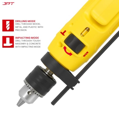 13MM Electric Drill - 650W 3000RPM 12-Speed