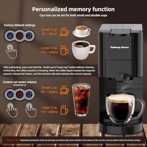 4in1 Espresso Machine - Compatible with Nespresso pods 19Bar