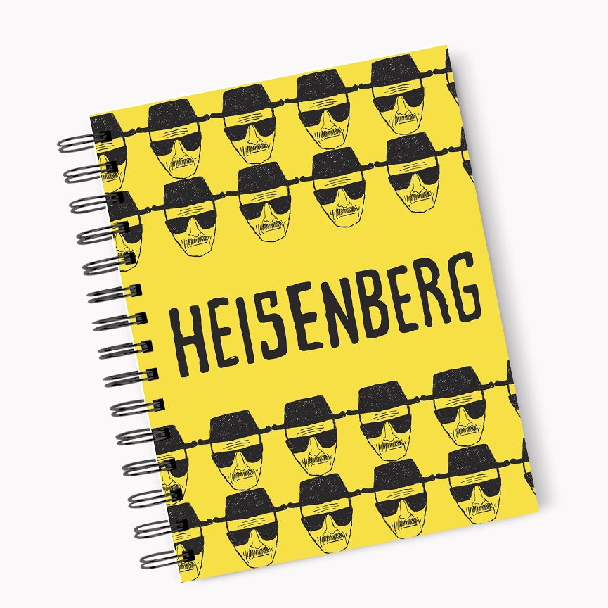 Exotic Trends Heisenberg Breaking Bad A5 Hardcover