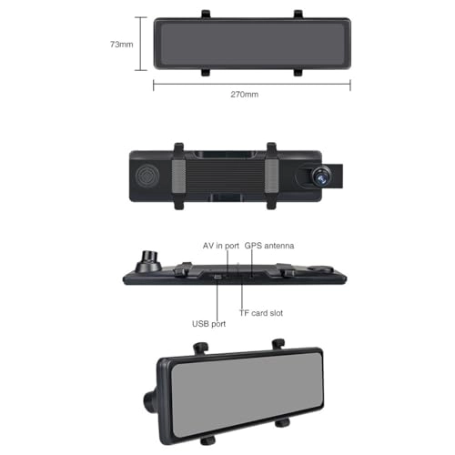 Mirror Dash Cam - 1920x1080 25FPS