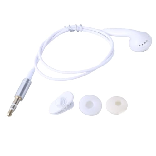 3.5mm Corded In Ear Mono Wired Earbud