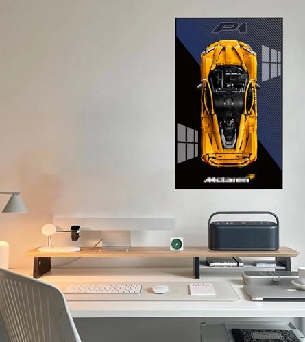 LEGO Technic McLaren P1 (42172) - 50 x 80 cm Wall Whiteboard Style B