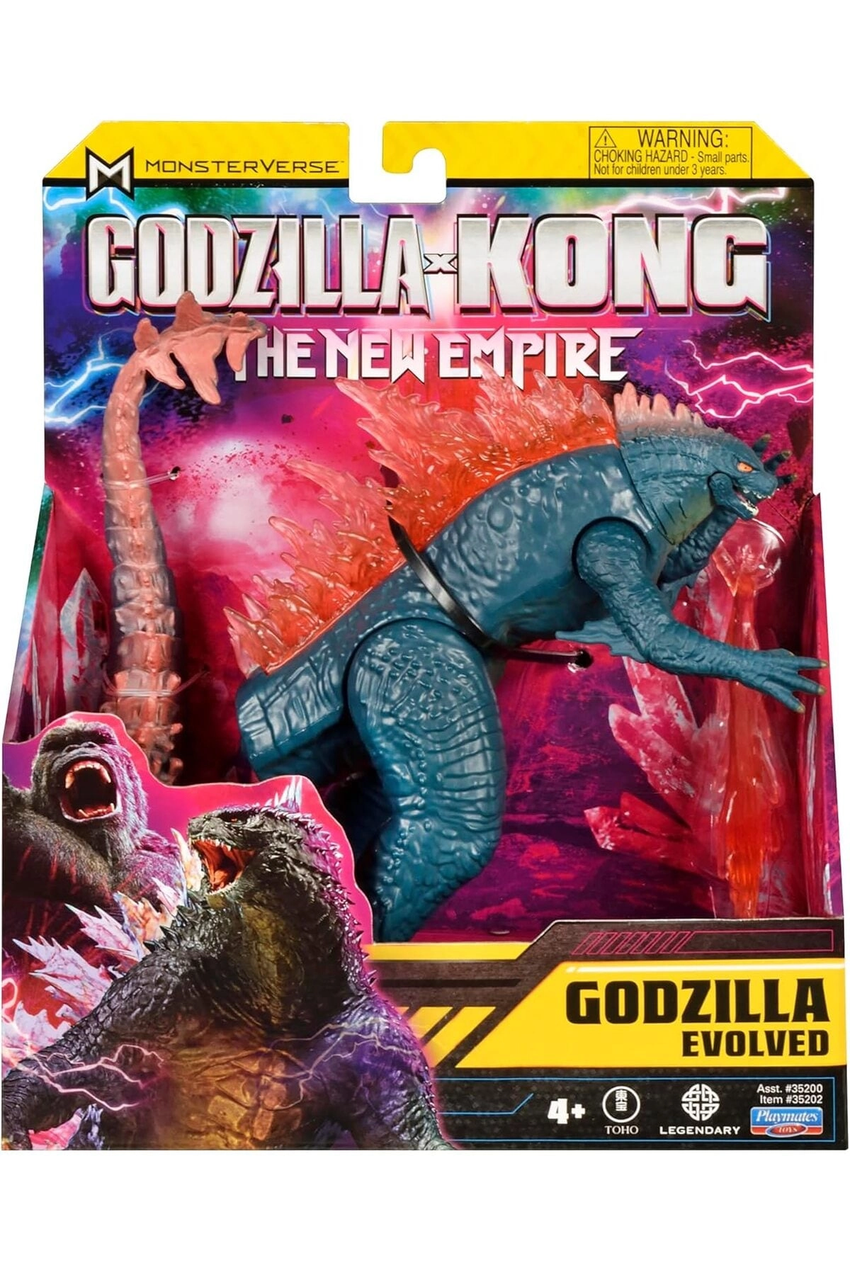 COLOR LAND CHILDRENS TOYS CENTER LLC Godzilla Evolved - The New Empire - 1 Piece (15 cm)
