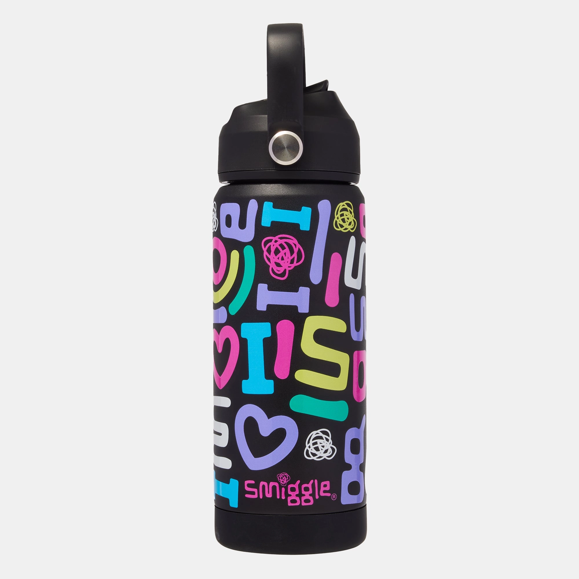 Squiggle Insulated Stainless Steel Drink Bottle - 550 Ml