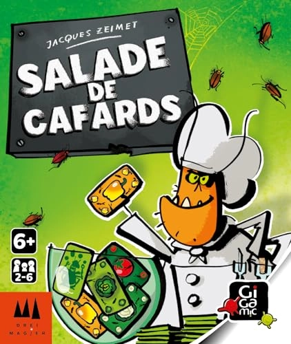 Drksal: Salad Cockroaches - Card Game (French)