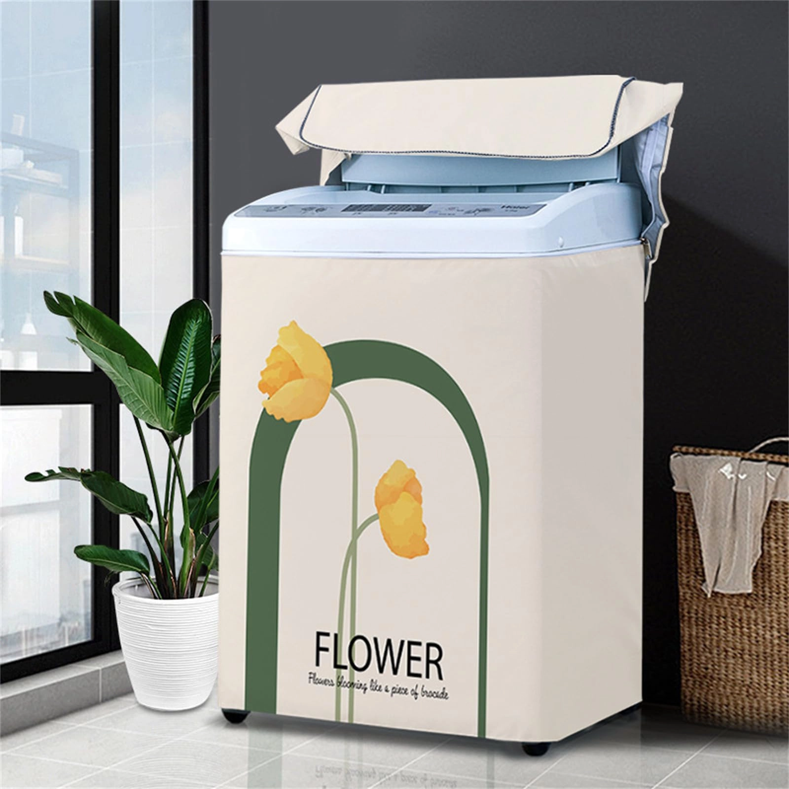 Odot Top Load Washing Machine Cover - Waterproof M 5-5.5 kg