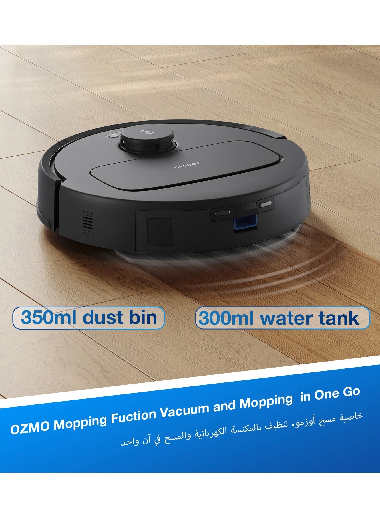 DEEBOT N30 PRO OMNI - OMNI Station, Self-Empty Station