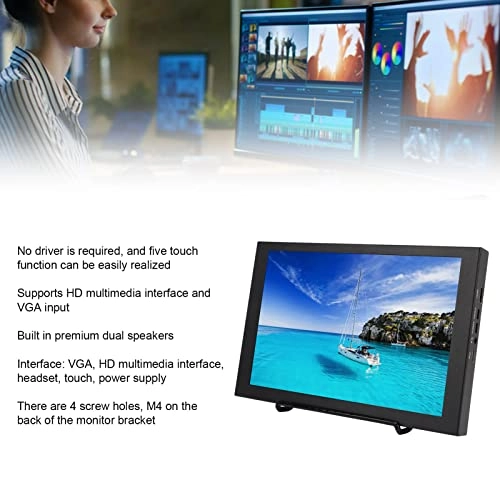 Portable Touchscreen Monitor - 1280x800 10.1 Inch