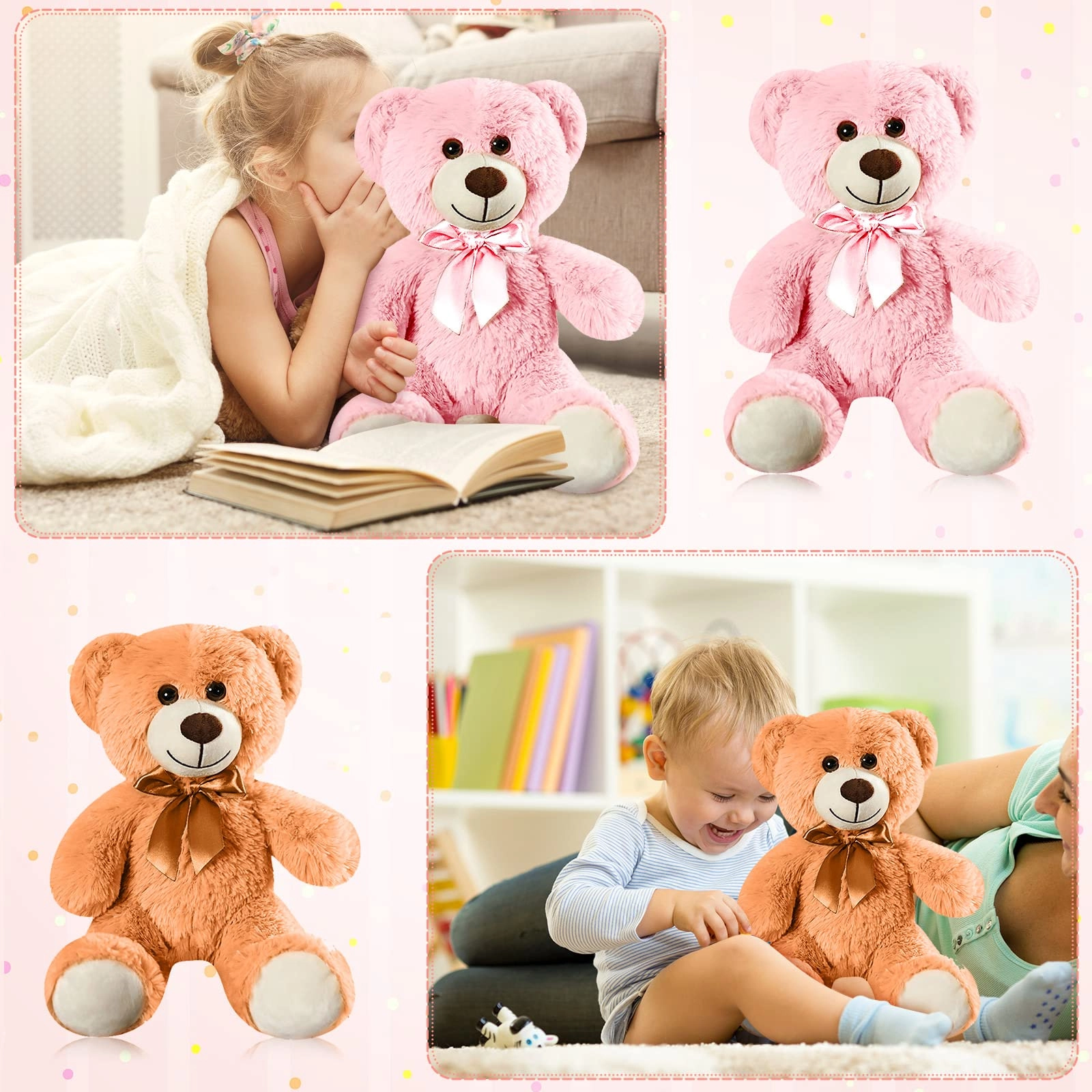 Teddy Bears - 10 Pcs 12 Inch