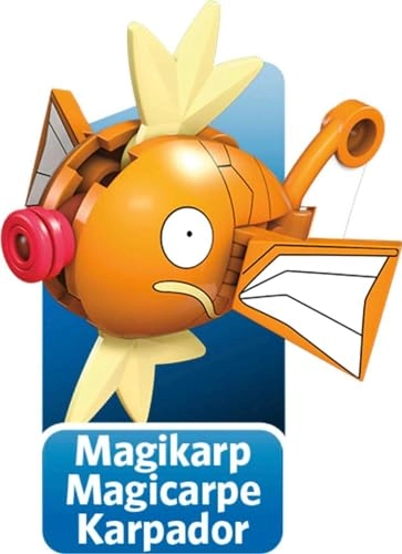 Pokemon Building Box - Cubone Zubat Caterpie Magikarp Pikachu