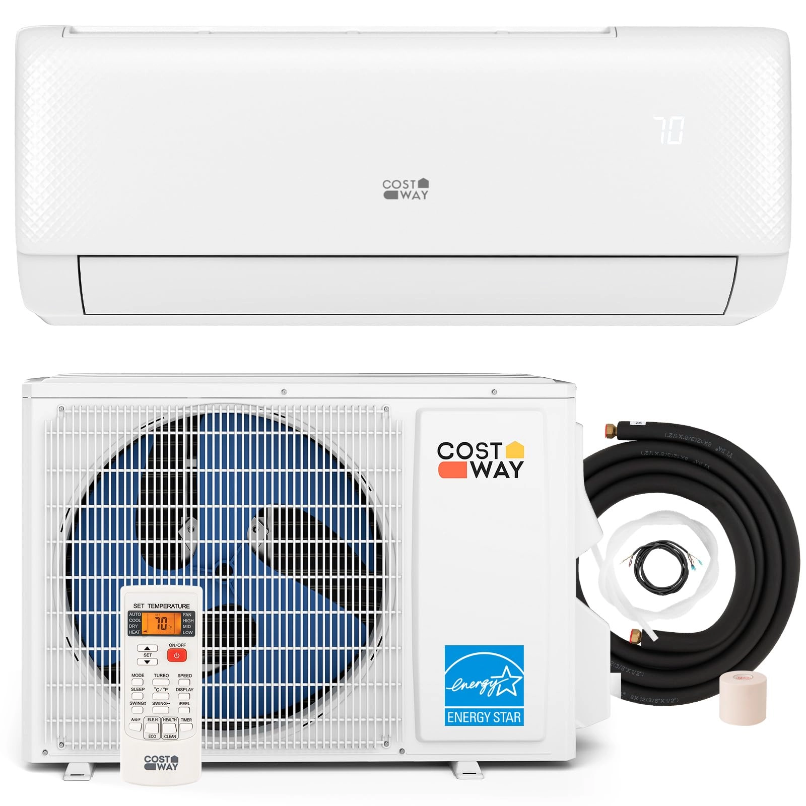 Costway Split Air Conditioner - 920W
