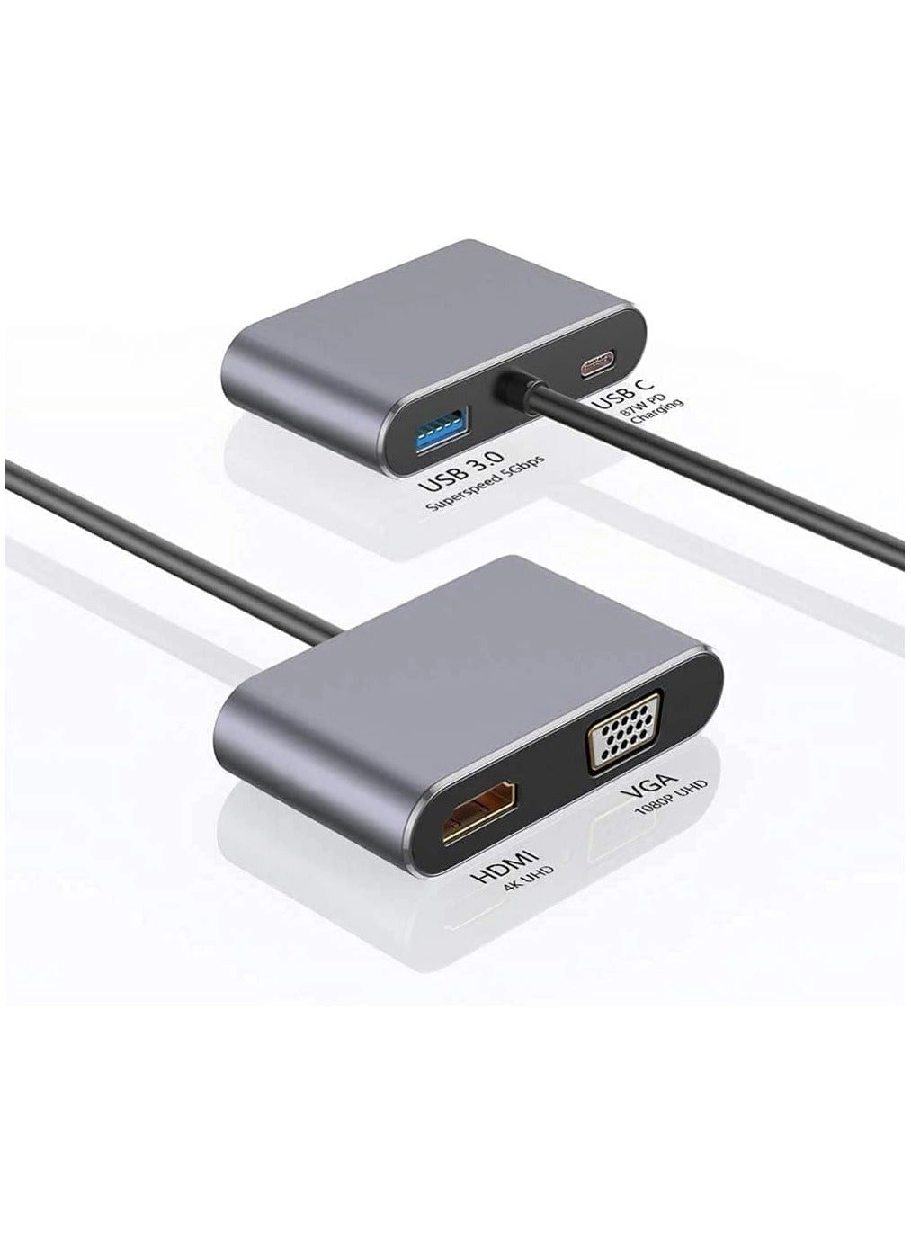 Type C Adapter Hub - USB 3.0 3840×2160@30Hz