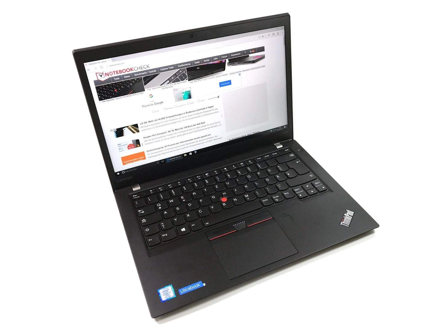 Lenovo (Renewed) ThinkPad T470S - 14'' 512GB 16GB Core i7