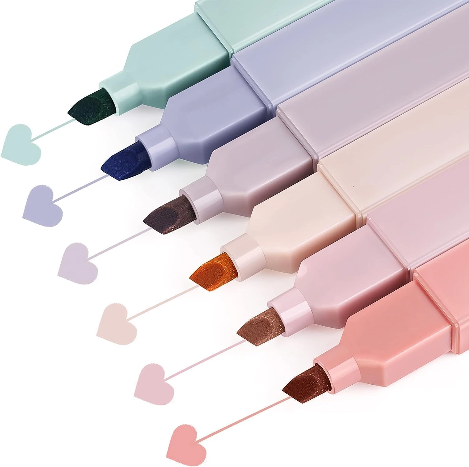 AccuPrints, Accuprints Cute Highlighters - Multicolor Chisel Tip