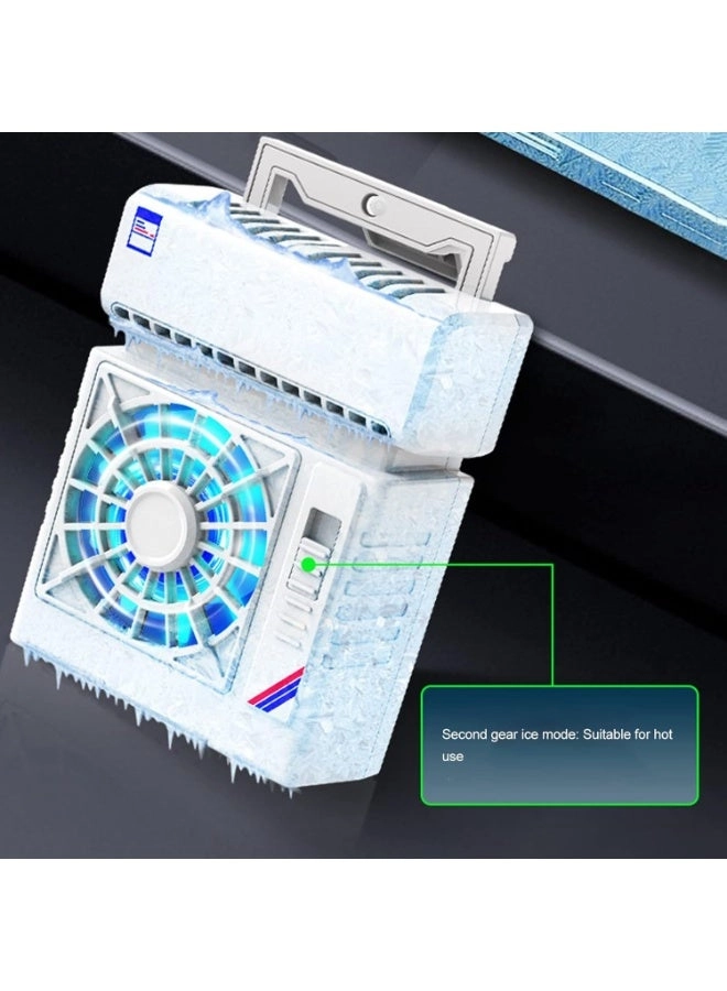 SL-09 Mobile Phone Radiator - Digital Temperature Display USB-Powered Adjustable Speed