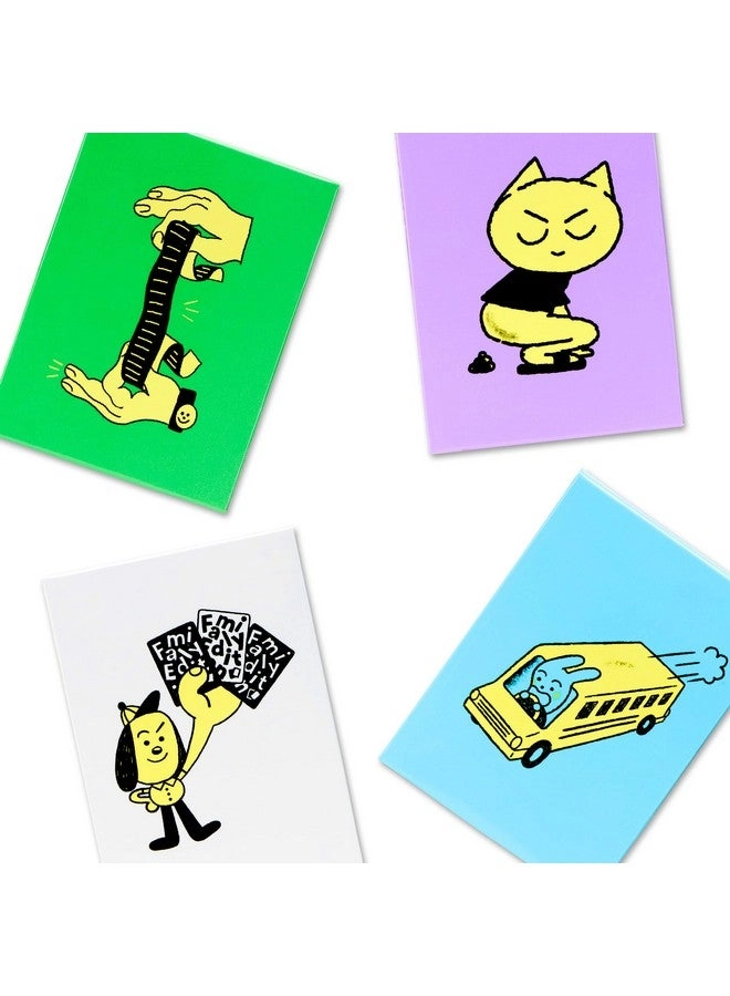 Family Edition - Class Clown + Themed Packs - 3 + Blank Cards - 30