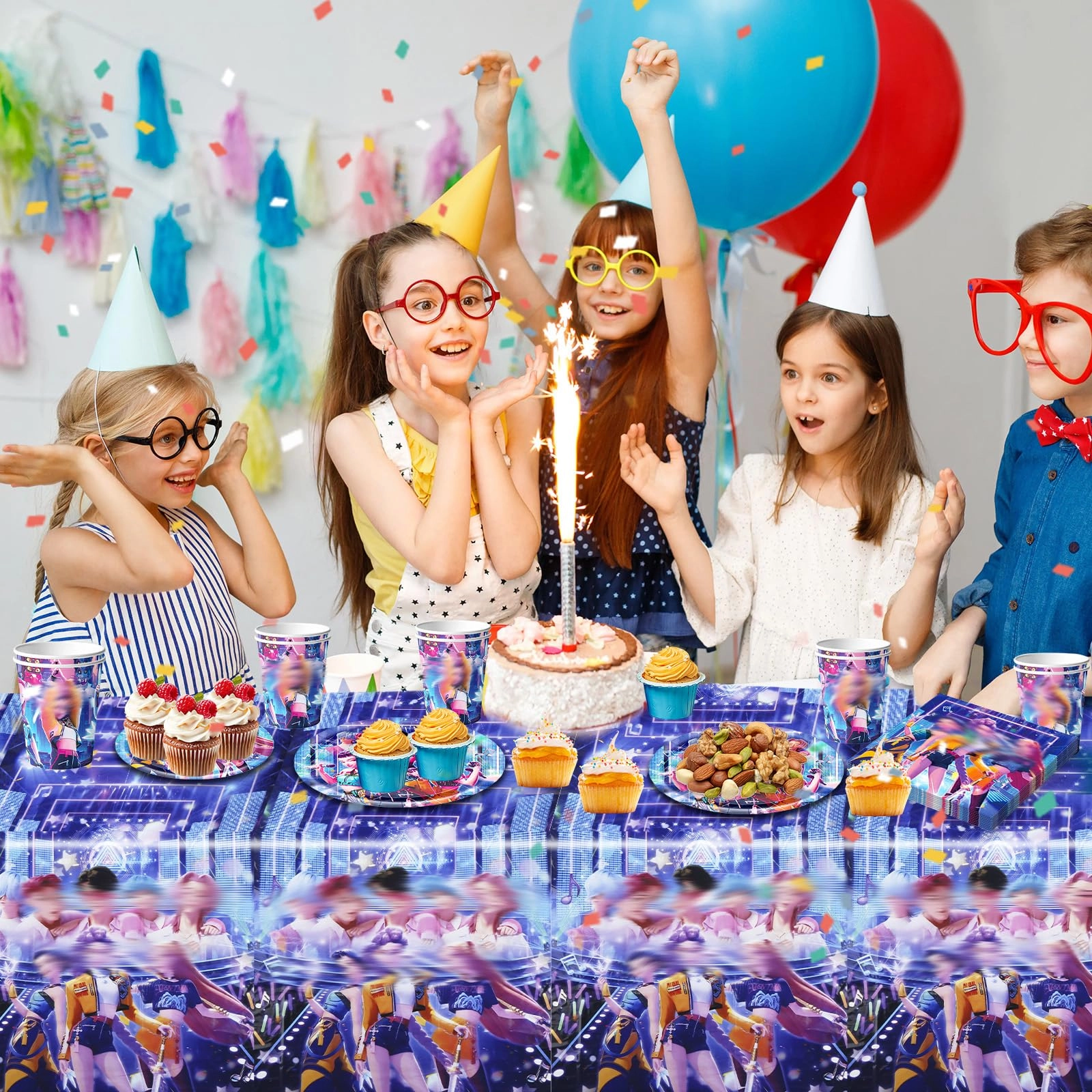 Party Tableware Set - 52PC Birthday