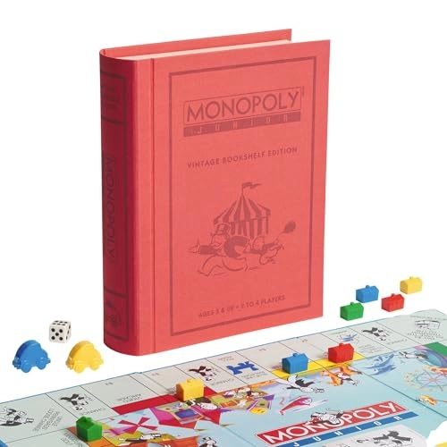 Monopoly Junior: Vintage Bookshelf Edition