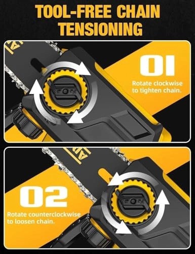 Brushless Electric Chainsaw - 800 Watts
