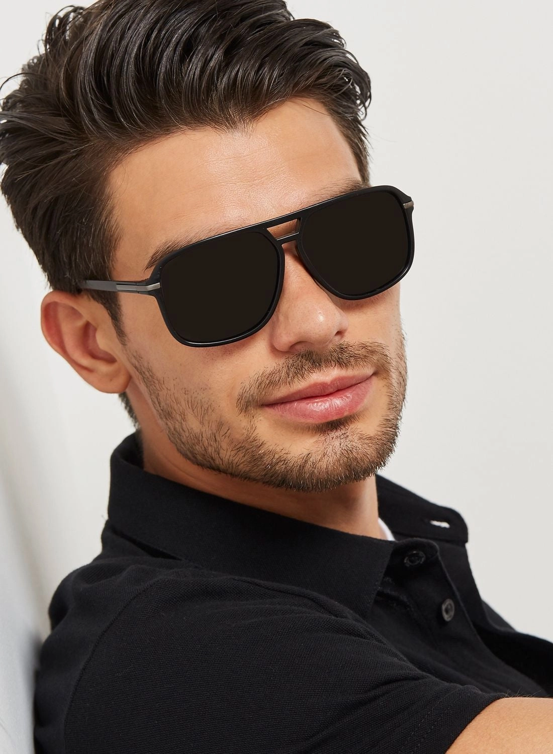 Retro Sunglasses - Black