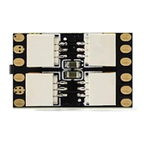 12 LED Lamp Beads - 4 Pieces 38mm/25mm