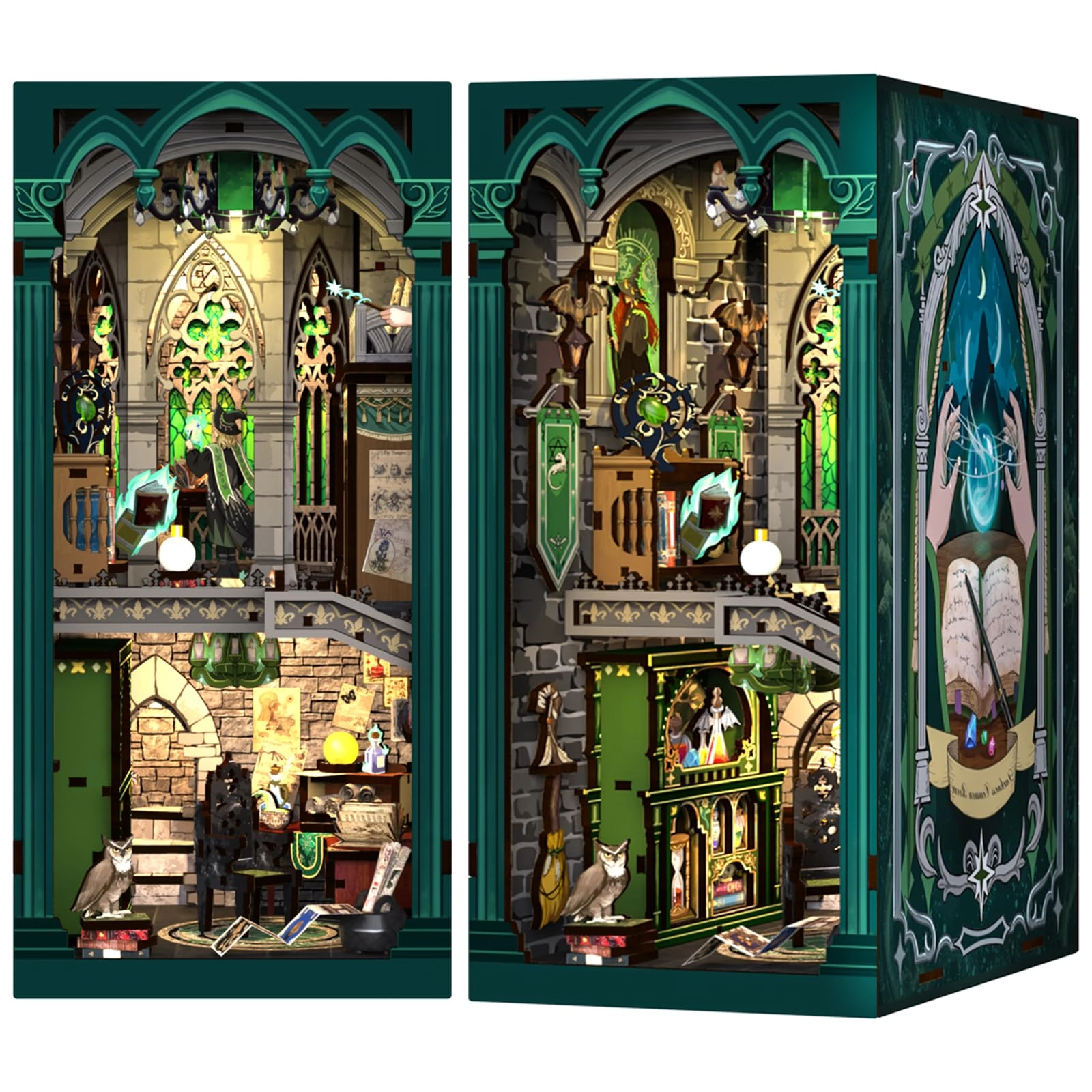 Cutefun Book Nook Kit - Darkness Common Room