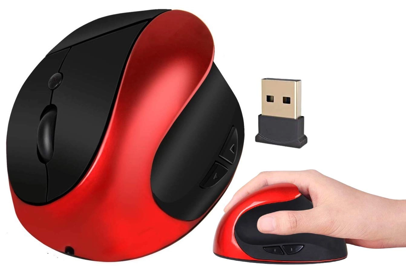 Vertical Ergonomic Mouse - USB