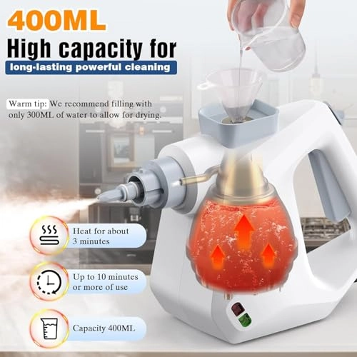 Handheld Steam Cleaner - 400ml