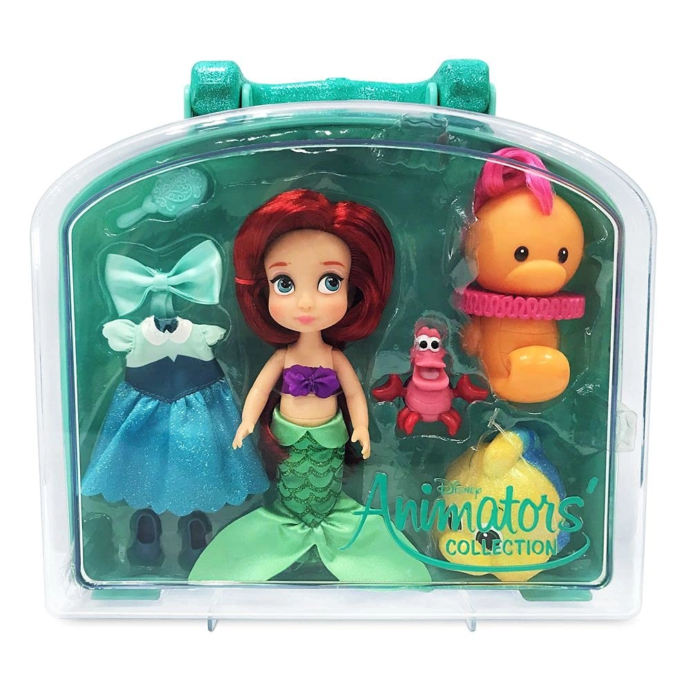 Ariel Mini Doll Play Set - Animators' Collection 5 Inches Ages 3+